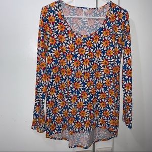 LulaRoe Floral Shirt